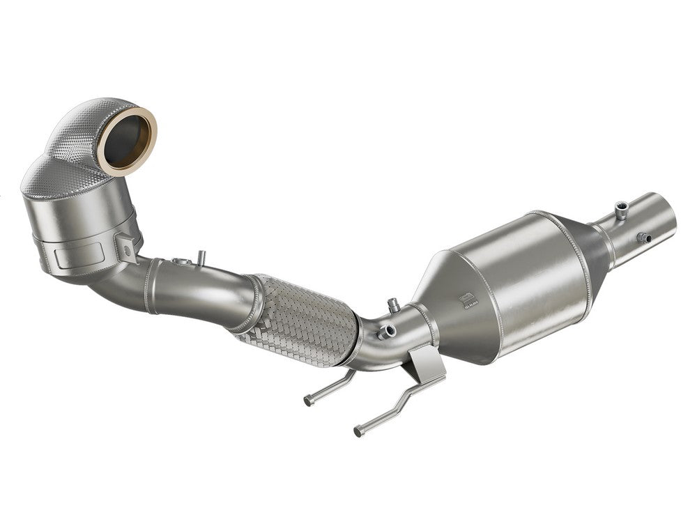 HJS Downpipe (mit ECE Zulassung) Audi A1 II + VW Polo V6 GTI (147 KW / Engine DKZC)