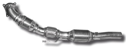 HJS Downpipe (mit ECE Zulassung) Audi A3 1.8i/2.0i (8P) 2WD / 160/200 PS / Ø70 mm