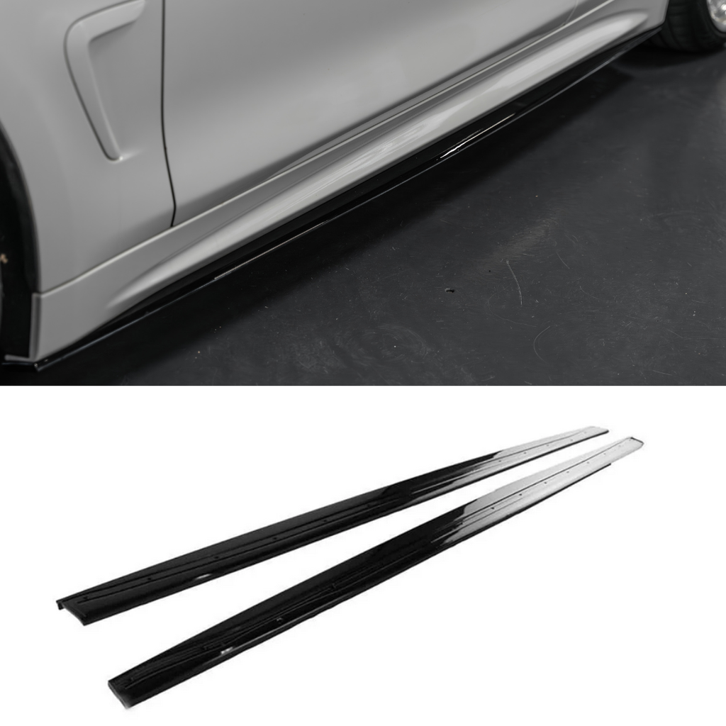 BMW 4er F32/F33/F36 Seitenschweller schwarzglanz - CT Design