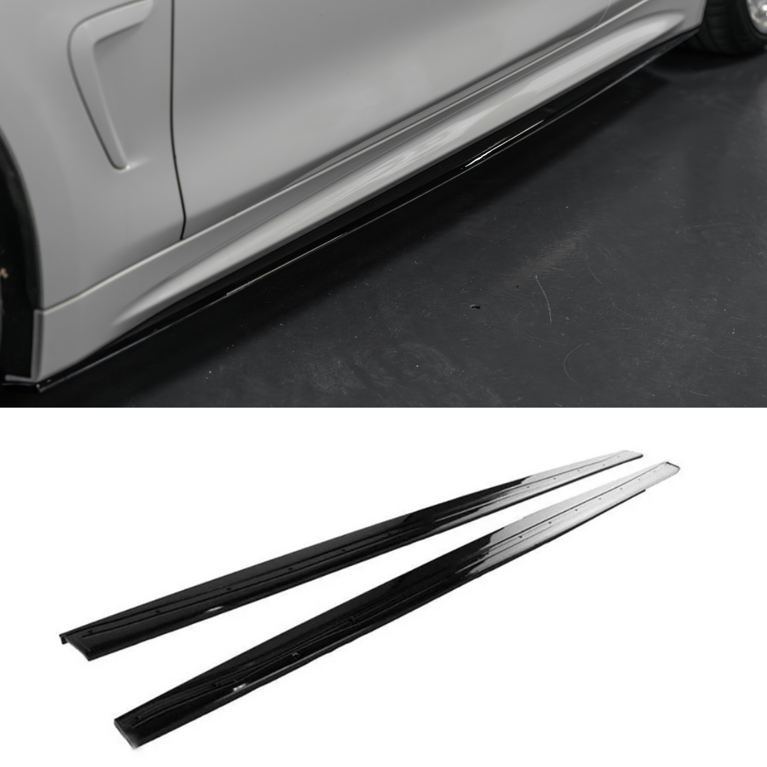 BMW 4er F32/F33/F36 Seitenschweller schwarzglanz - CT Design