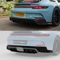 Porsche 992 GT3 Carbon Heckdiffusor komplett - CT Design