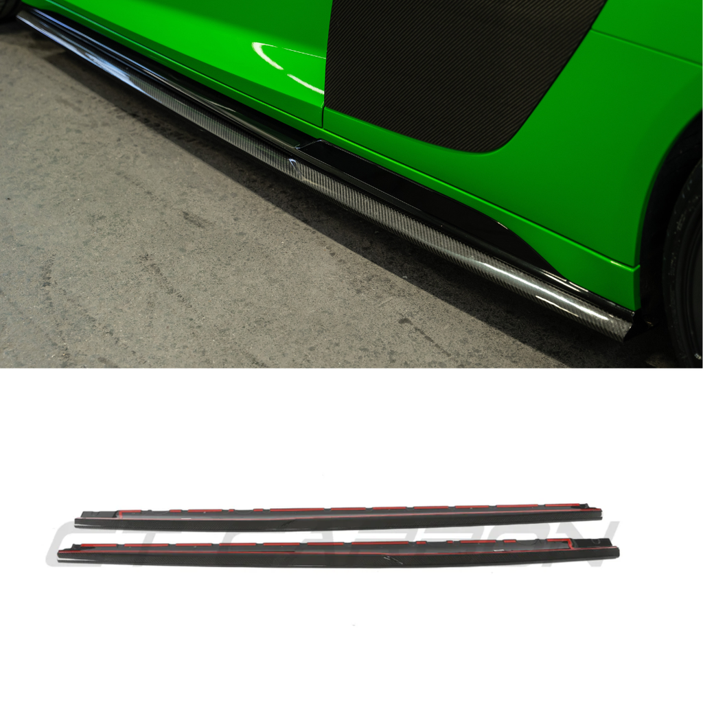 Audi R8 Facelift Carbon Seitenschweller - CT Design