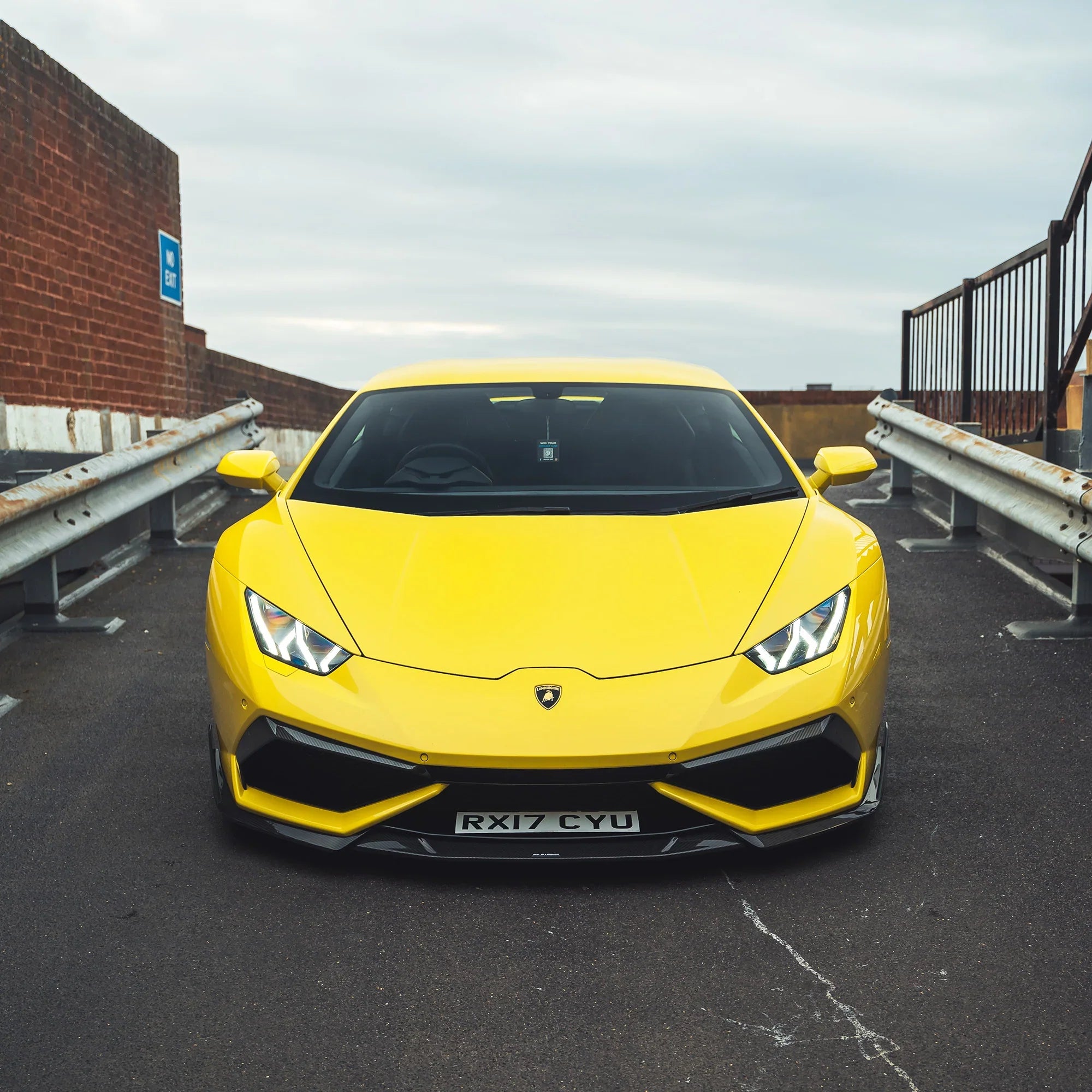 Lamborghini Huracan LP-610 Carbon Frontlippe - CT Design