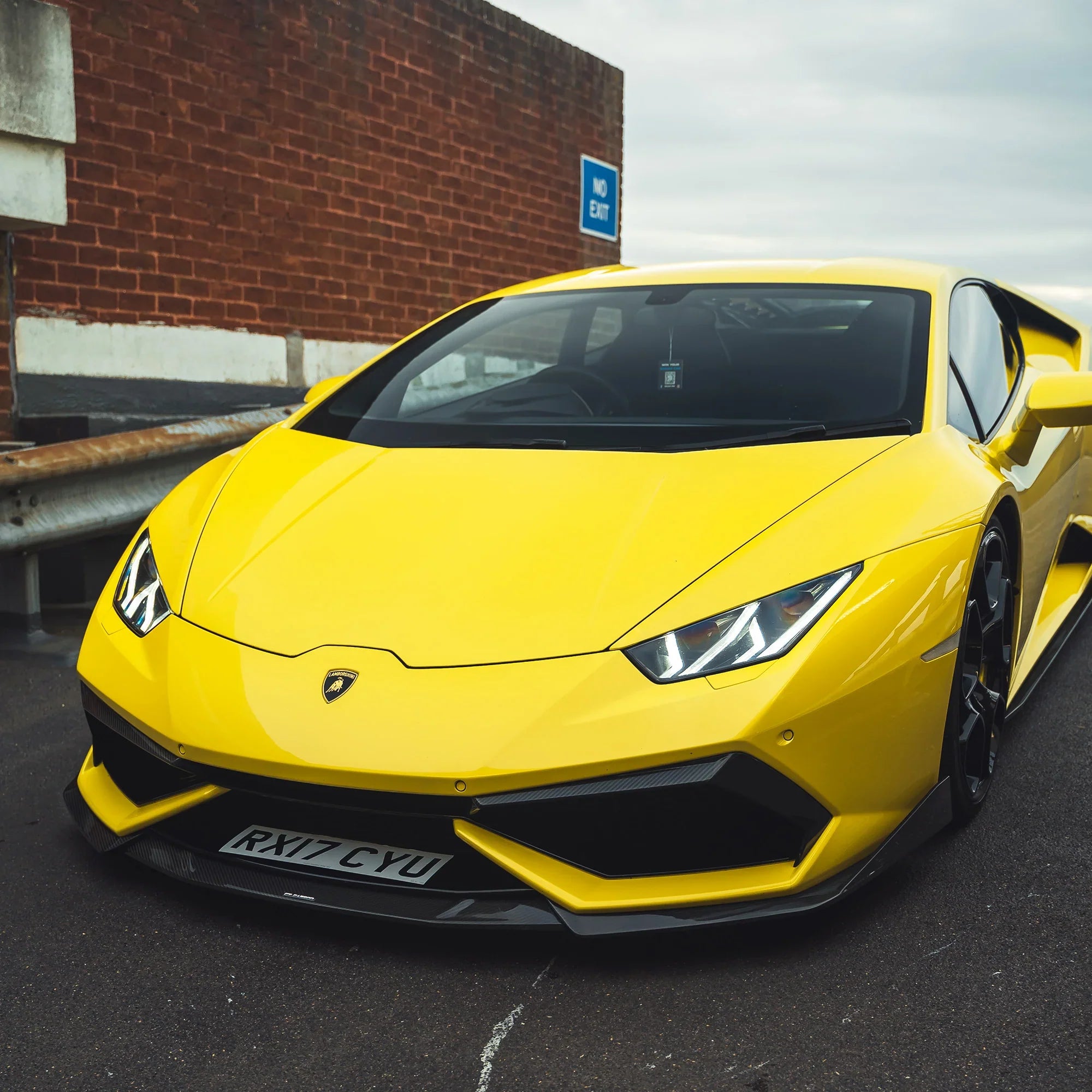 Lamborghini Huracan LP-610 Carbon Frontabdeckung - CT Design