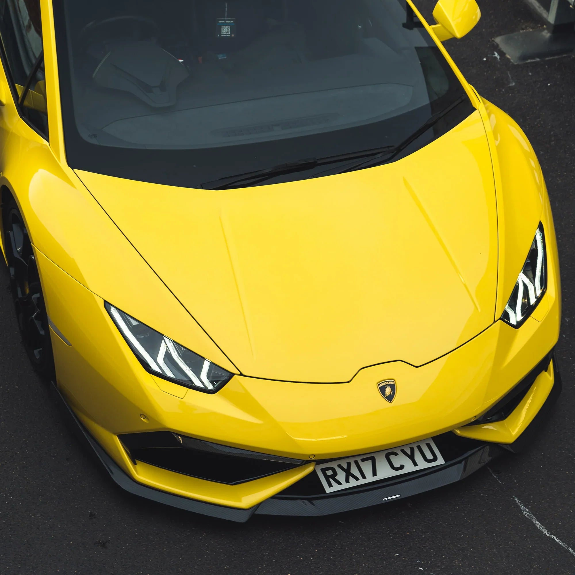 Lamborghini Huracan LP-610 Carbon Frontlippe - CT Design