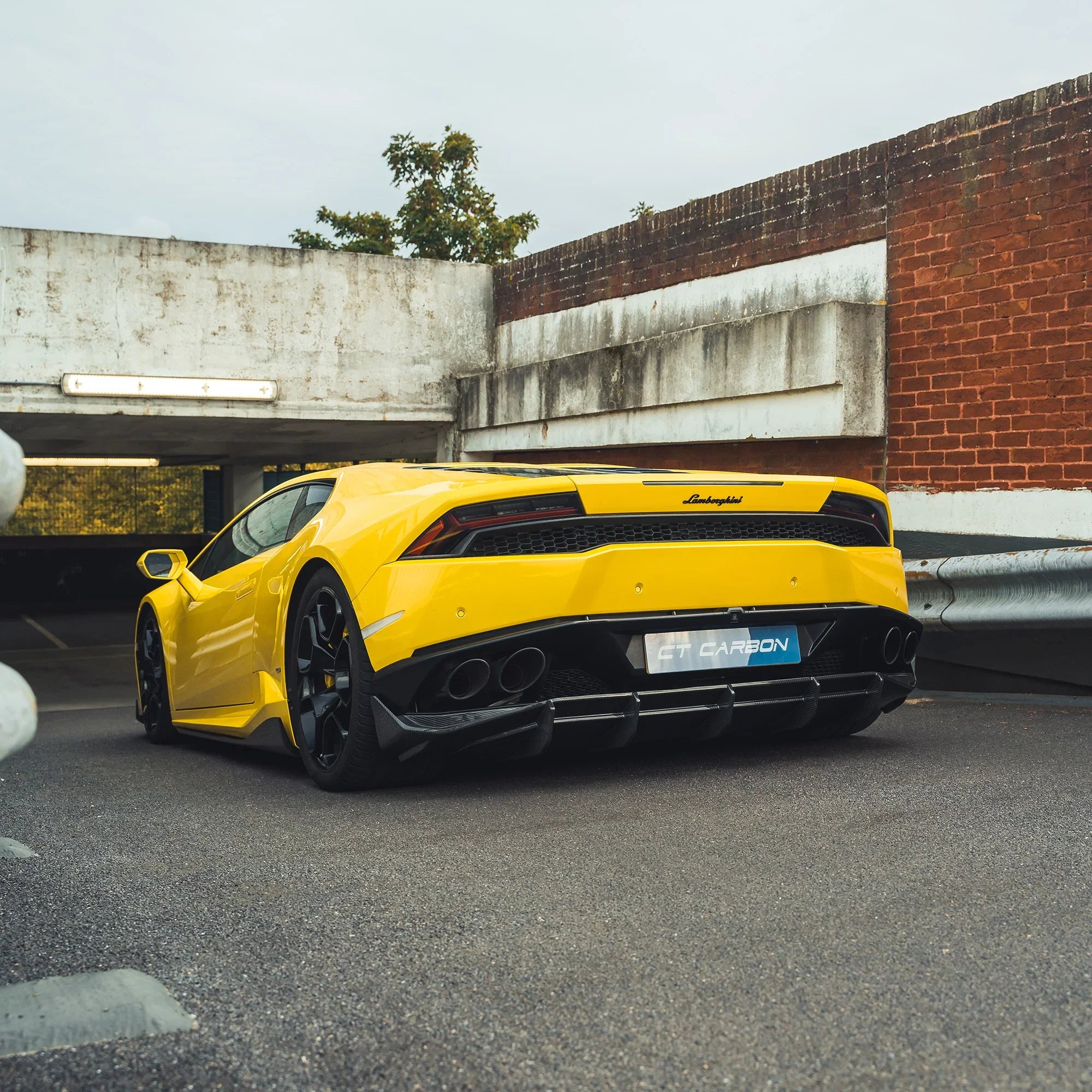 Lamborghini Huracan LP-610 Carbon Heckdiffusor - CT Design