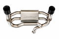 Aulitzky Exhaust | ECE Abgasanlage 3" (76mm) ab KAT/OPF mit Klappensteuerung | passend für BMW 340i (F-Serie)