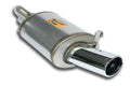 SUPERSPRINT Endschalldämpfer 120x80mm oval AISI409 VW Golf II 1.8 G60 Rallye (4x4)