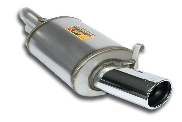 SUPERSPRINT Endschalldämpfer 120x80mm oval AISI409 VW Golf II 1.8 G60 Rallye (4x4)