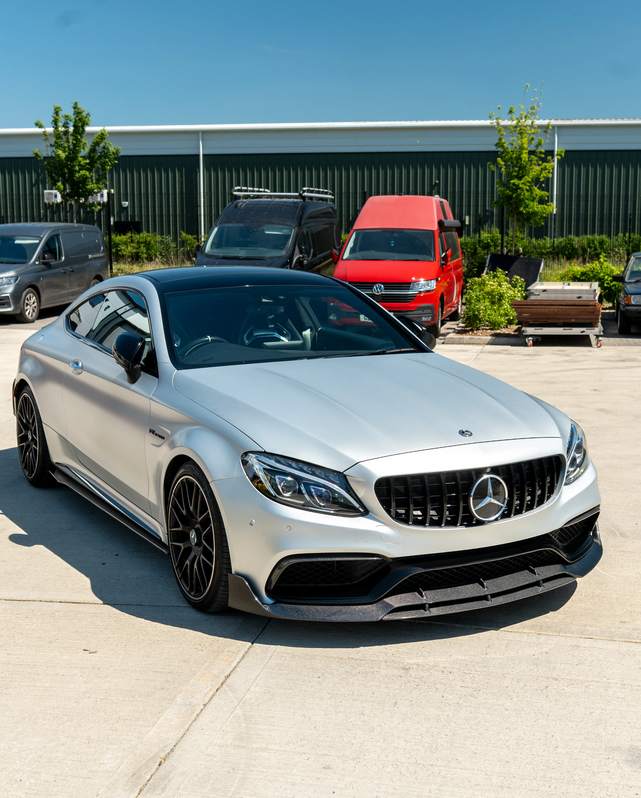 Mercedes C63 W205 Coupe Carbon Frontlippe - B Style