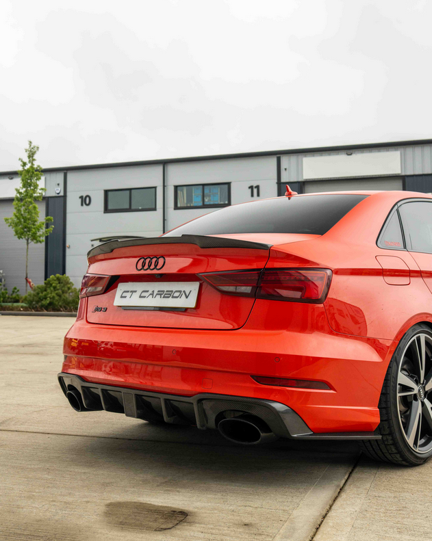 Audi A3/S3/RS3 8V Carbon Heckspoilerlippe - CT Design