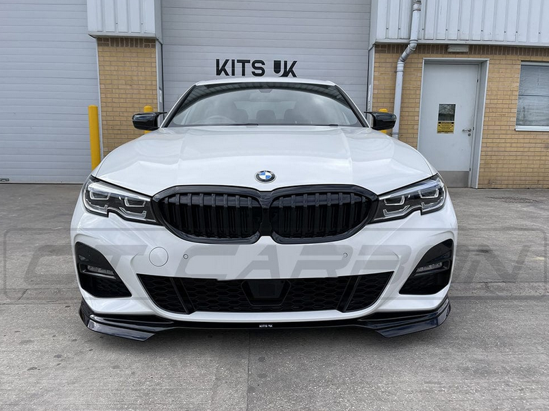 BMW 3er G20/G21 Frontlippe schwarzglanz V1 - CT Design (Kopie)