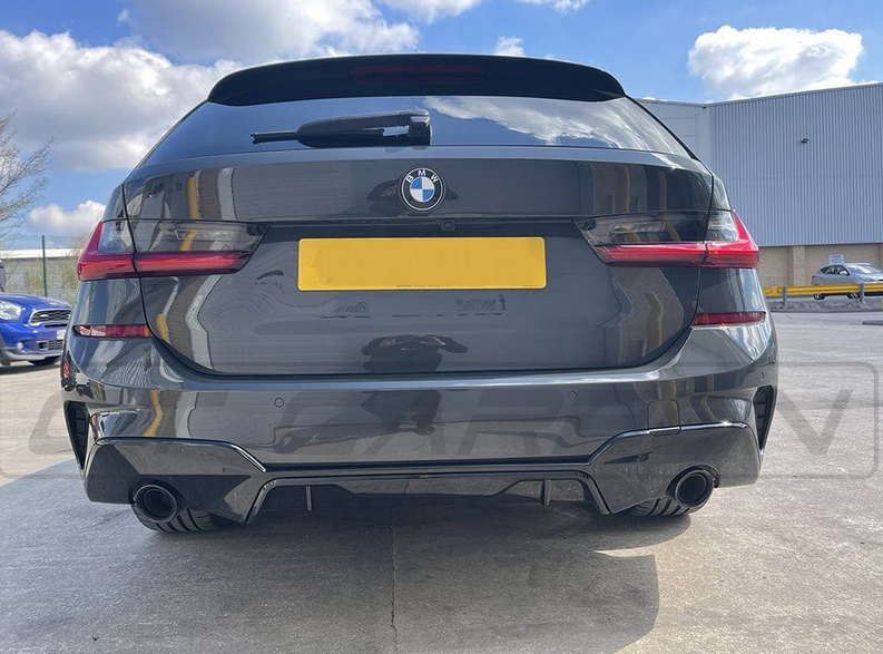 BMW 3er G20/G21 Heckdiffusor schwarzglanz V3 - CT Design (Kopie)