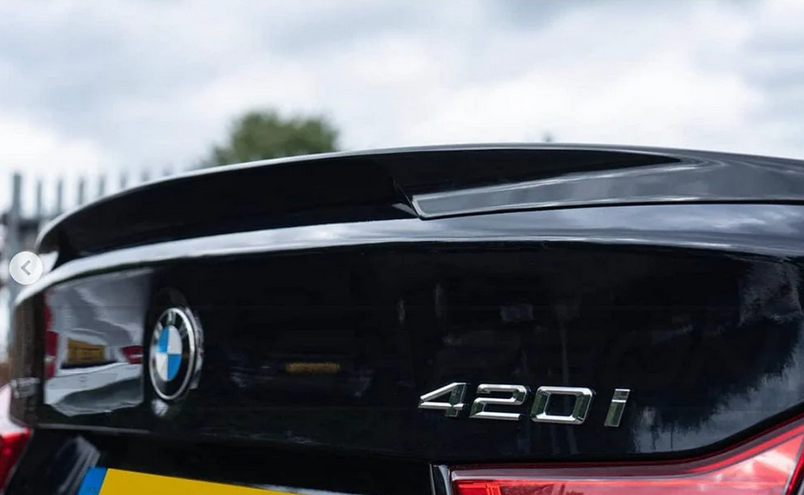 BMW 4er F36 Spoilerlippe schwarzglanz - CT Design