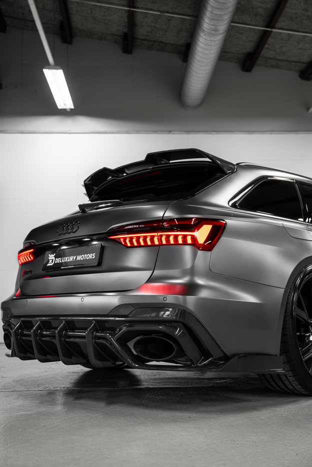 AUDI RS6 C8 Carbon Heckdiffusor - CT Design