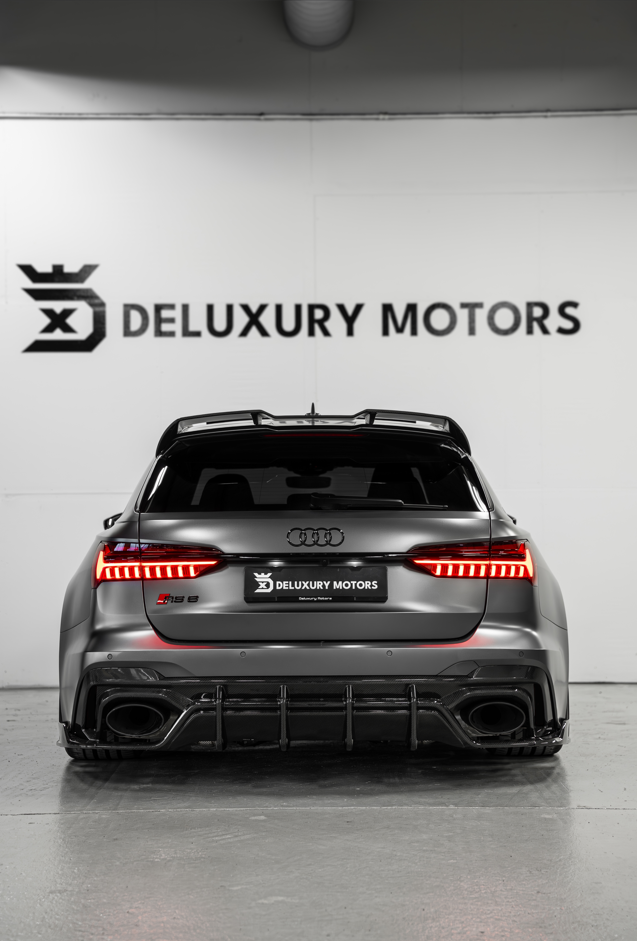AUDI RS6 C8 Carbon Heckdiffusor - CT Design