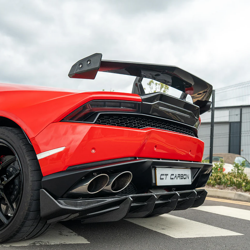 Lamborghini Huracan LP-610 Carbon Heckdiffusor - CT Design