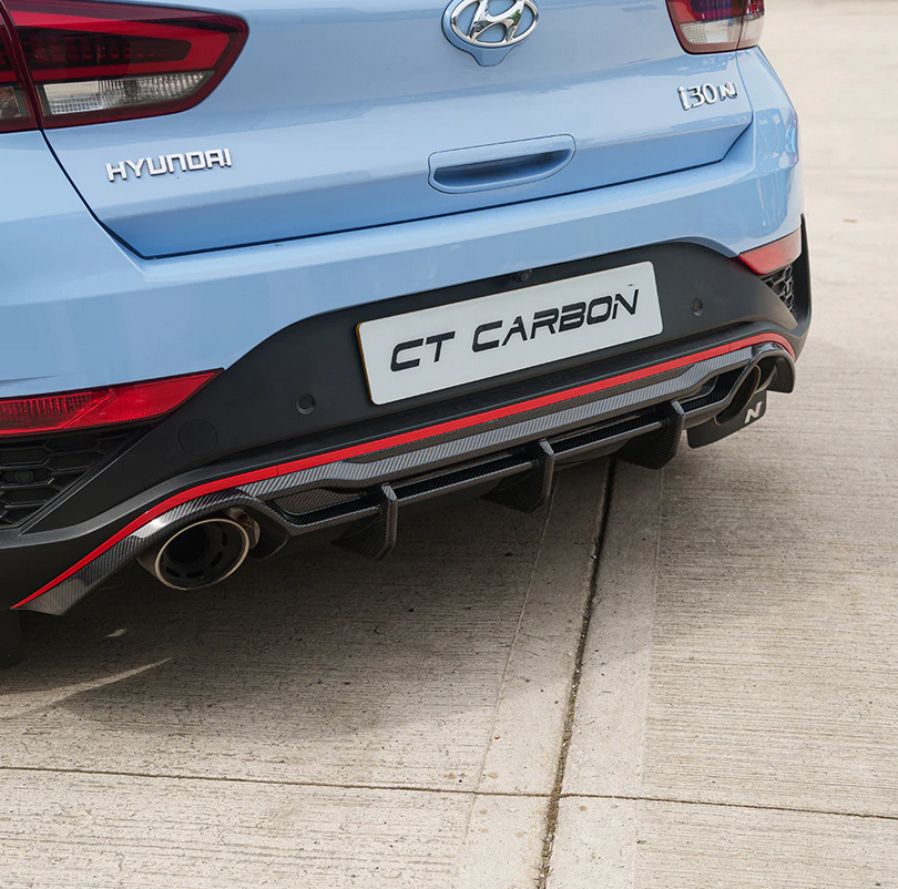 Hyundai I30N Facelift Carbon Diffusor - CT Design