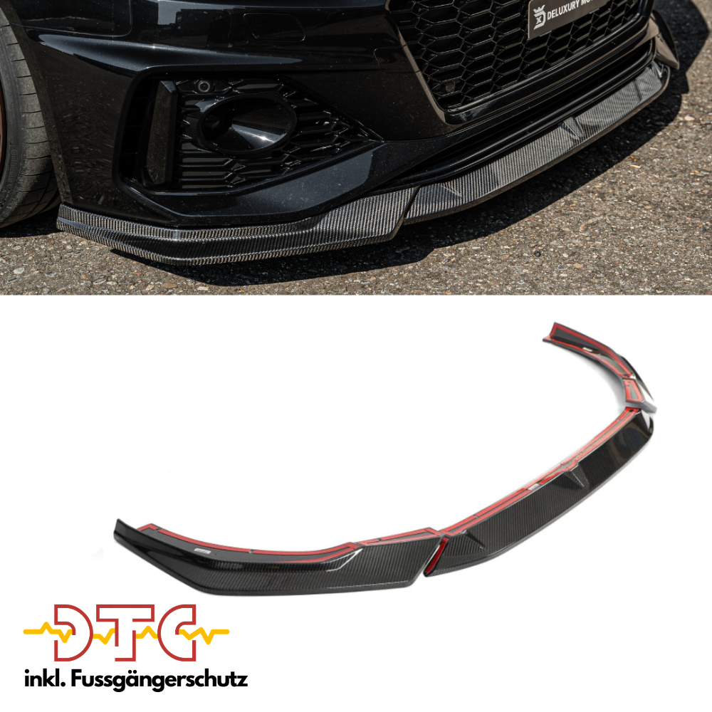 AUDI RS4 B9.5 Carbon Frontlippe - CT Design | DTC Gutachten