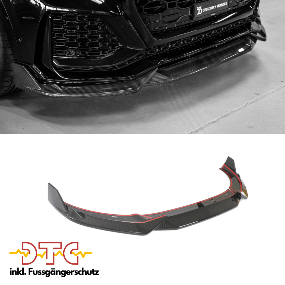 Audi RSQ8 Carbon Frontlippe - CT Design | DTC Gutachten