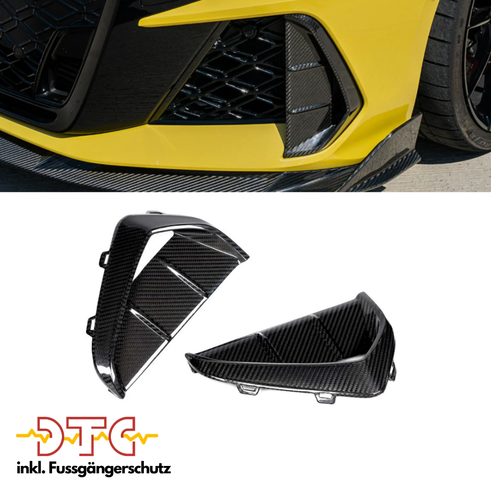 Audi RS3 8Y Facelift Front Vents - CT Design | DTC Gutachten