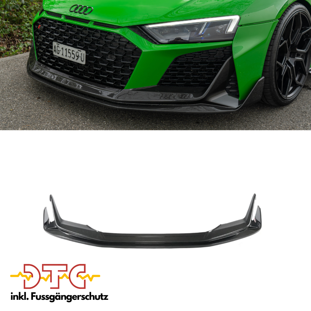 Audi R8 Facelift Carbon Frontlippe - CT Design | DTC Gutachten