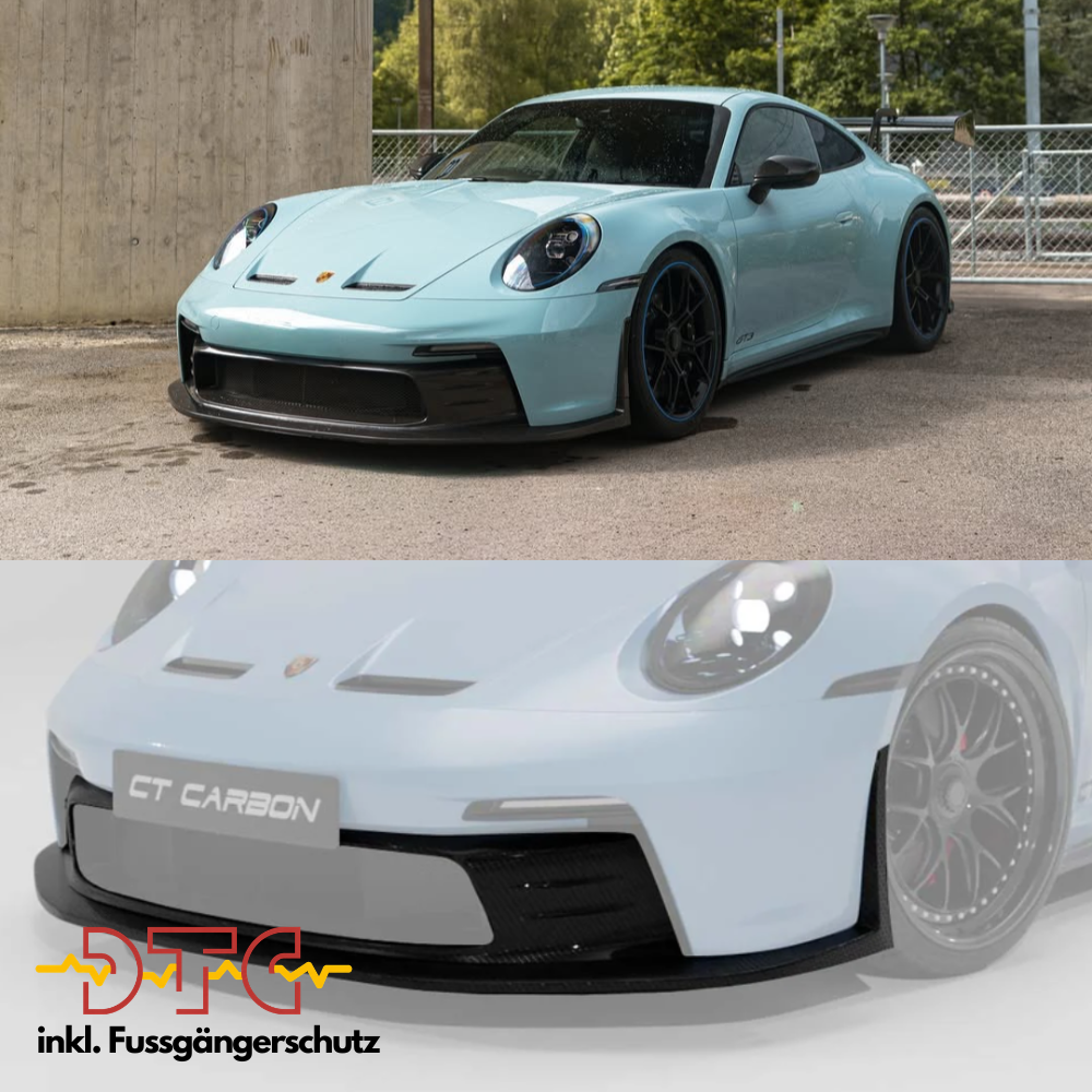 Porsche 992 GT3 Carbon Frontset komplett - CT Design | DTC Gutachten