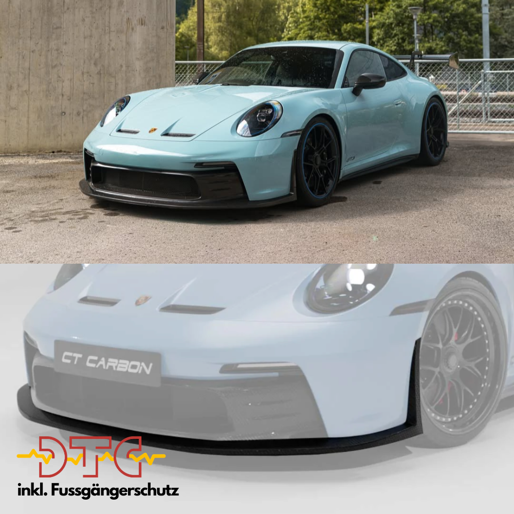 Porsche 992 GT3 Carbon Frontlippe - CT Design | DTC Gutachten