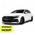 Audi RS3 8Y Facelift Sportback Carbon Kit V2 - CT Design | DTC Gutachten