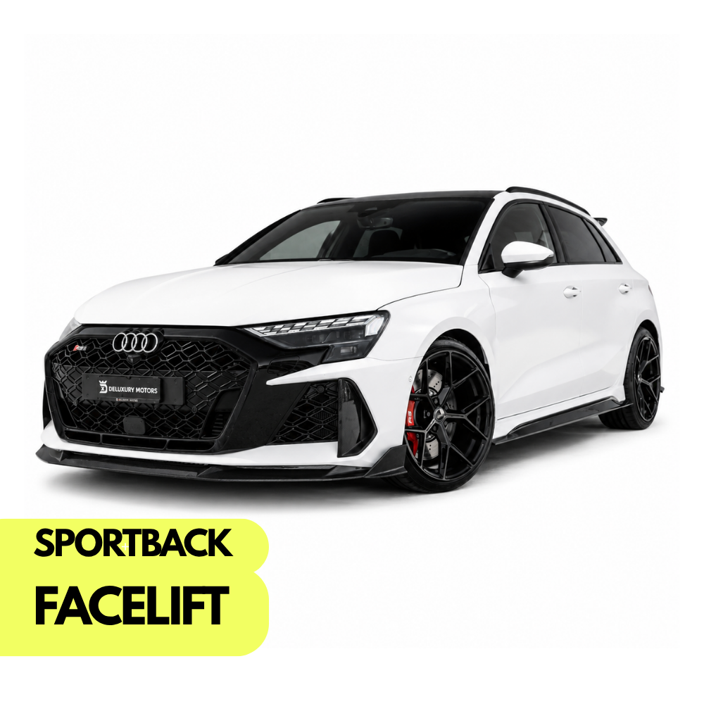 Audi RS3 8Y Facelift Sportback Carbon Kit V2 - CT Design | DTC Gutachten