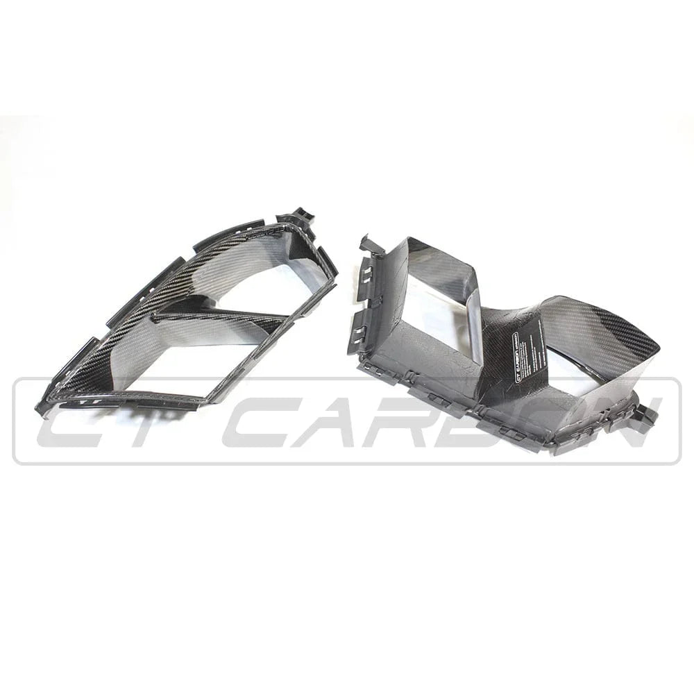 BMW M3/M4 G8X Carbon Fibre Bumper Ducts - MP Style