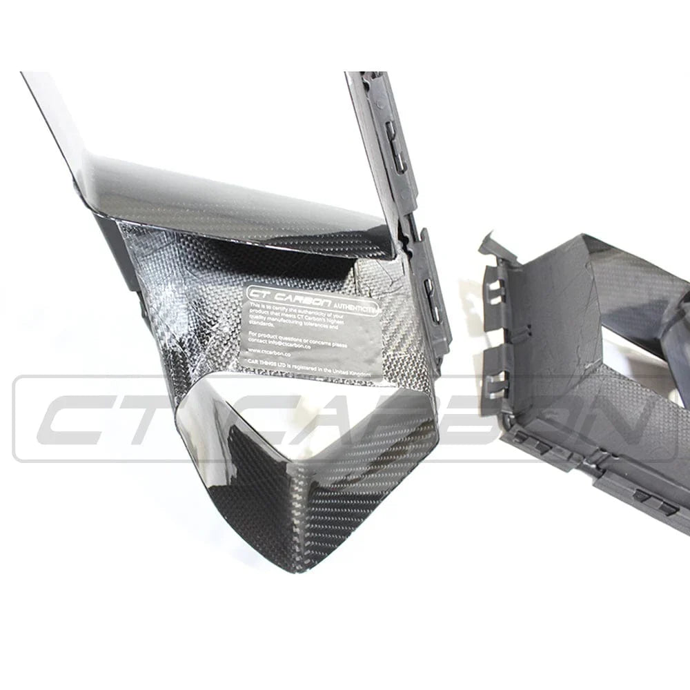 BMW M3/M4 G8X Carbon Fibre Bumper Ducts - MP Style