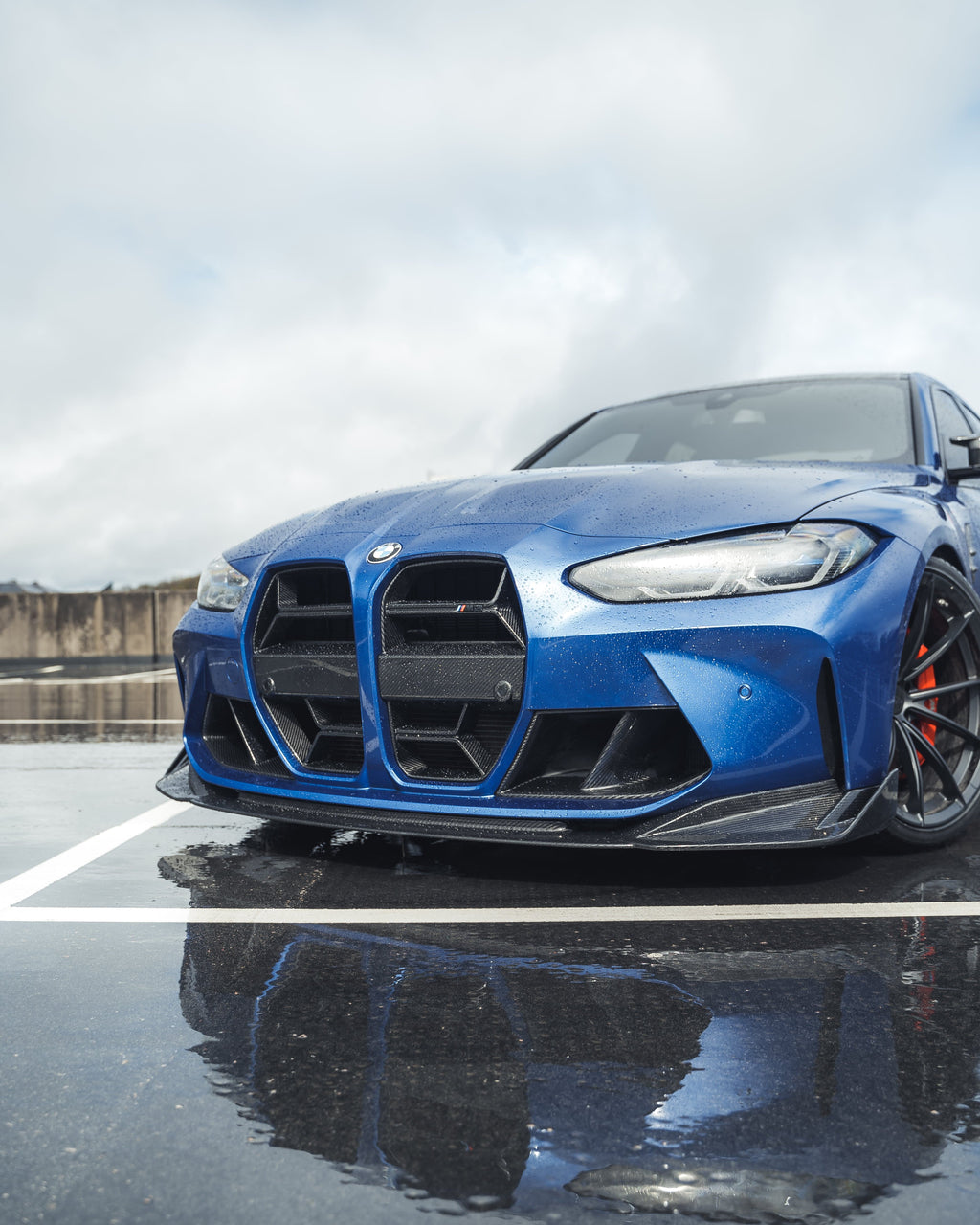 BMW M3/M4 G8X Carbon Fibre Bumper Ducts - MP Style