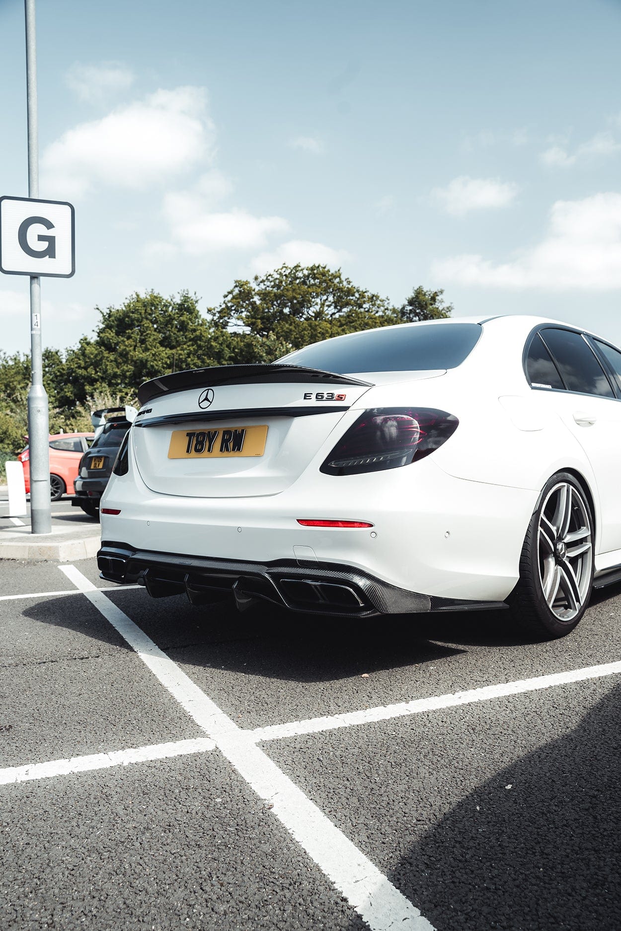 Mercedes E63 W213 Carbon Diffusor - CT Design