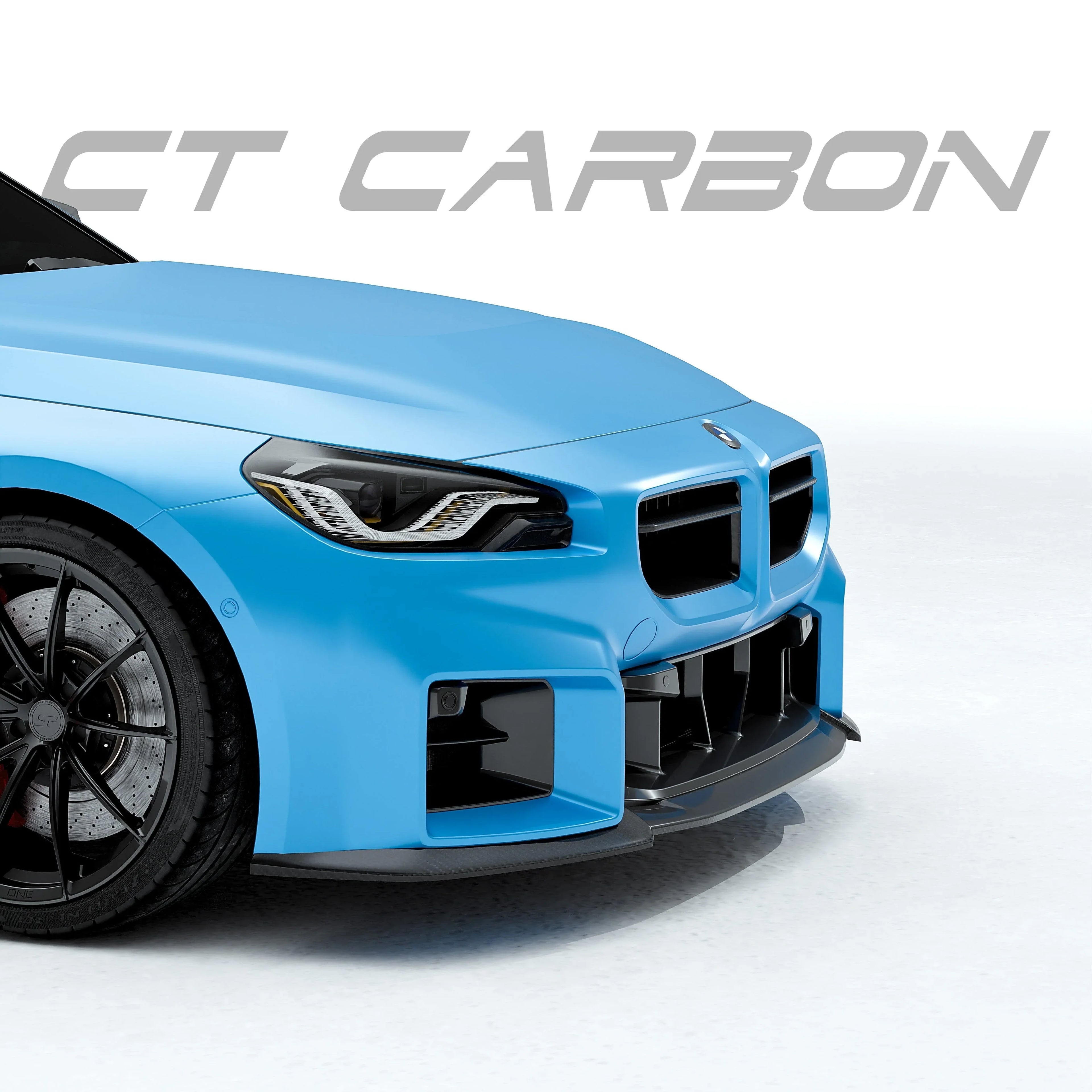 BMW M2 G87 Carbon Frontlippe 3-teilig - CT Carbon | DTC Gutachten