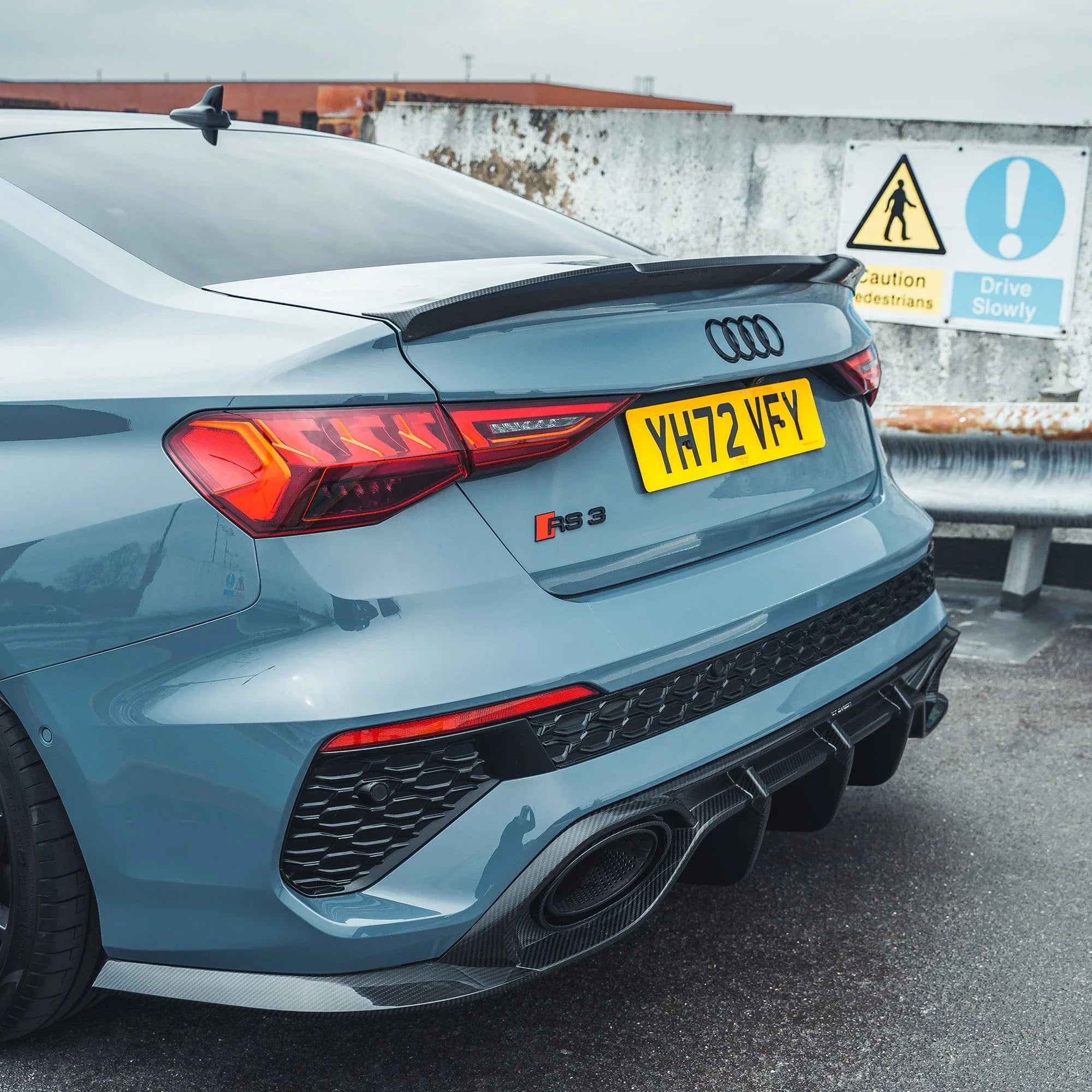 Audi RS3 8Y Sedan Heckdiffusor - CT Design
