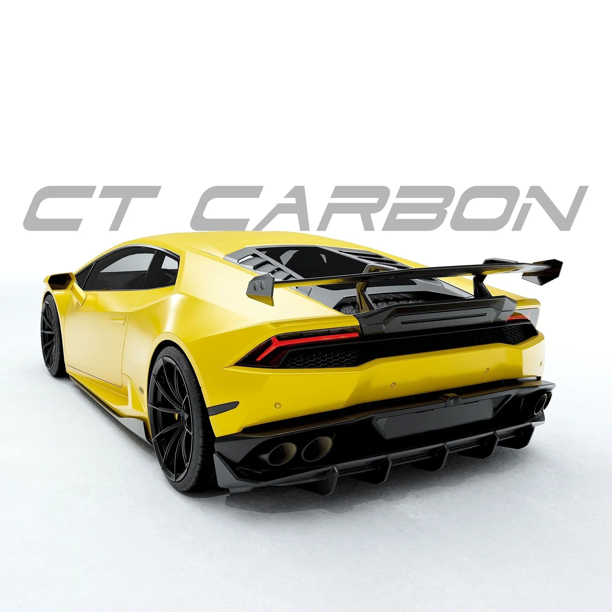 Lamborghini Huracan LP-610 Carbon Heckdiffusor - CT Design