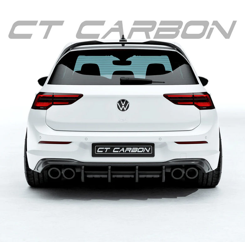 VW GOLF 8R Carbon Heckdiffusor - CT Design