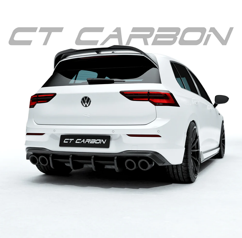 VW GOLF 8R Carbon Heckdiffusor - CT Design