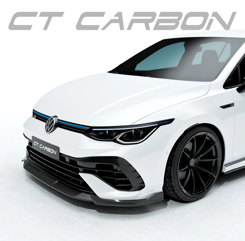 VW GOLF 8R Carbon Frontlippe - CT Design | DTC Gutachten