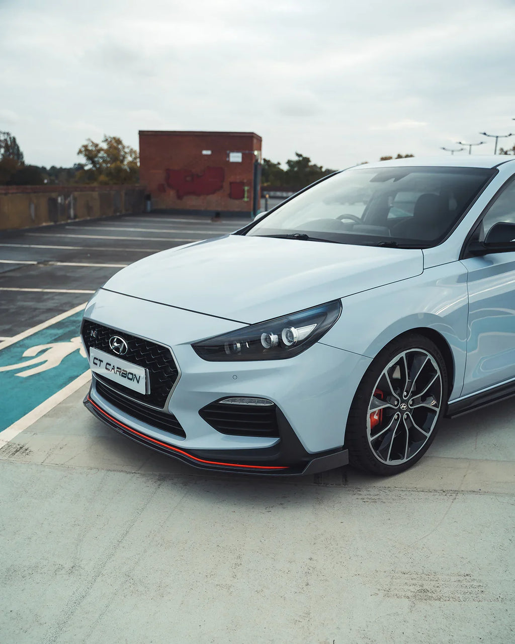 Hyundai I30N Vorfacelift Carbon Frontlippe - CT Design