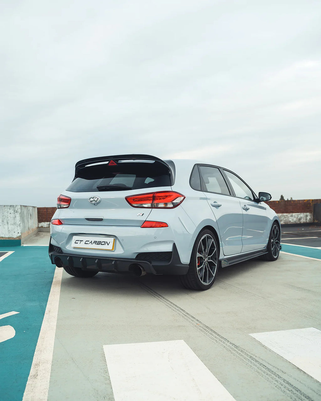 Hyundai I30N Vorfacelift Carbon Diffusor - CT Design
