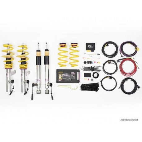 KW DDC - ECU Gewindefahrwerk inox BMW 1er E81/E82/E87