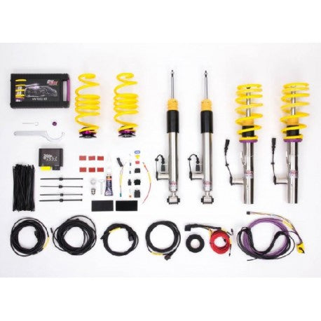 KW DDC - ECU Gewindefahrwerk inox VW Golf 7