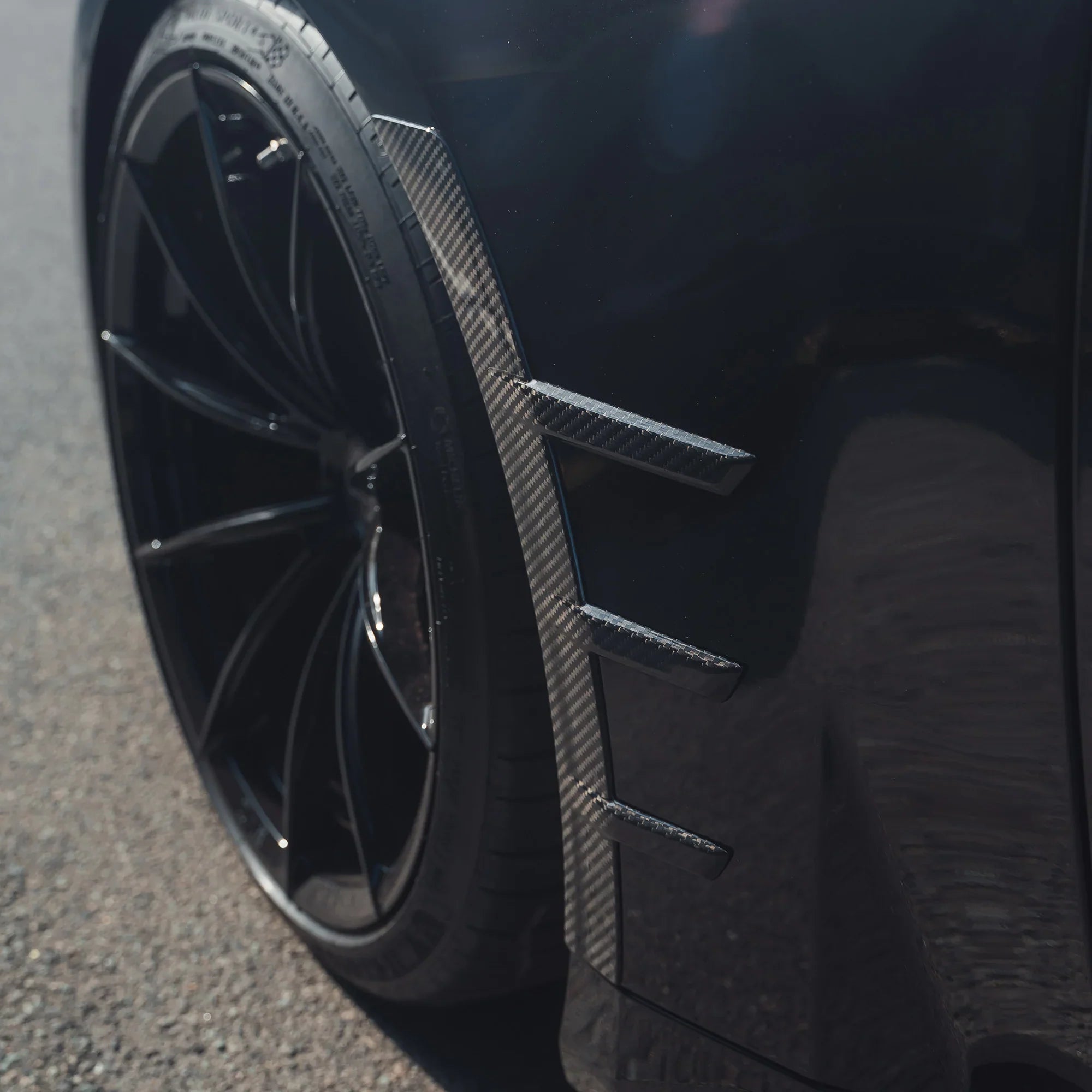 BMW M2 G87 Carbon Frontseitenabdeckungen - CT Design