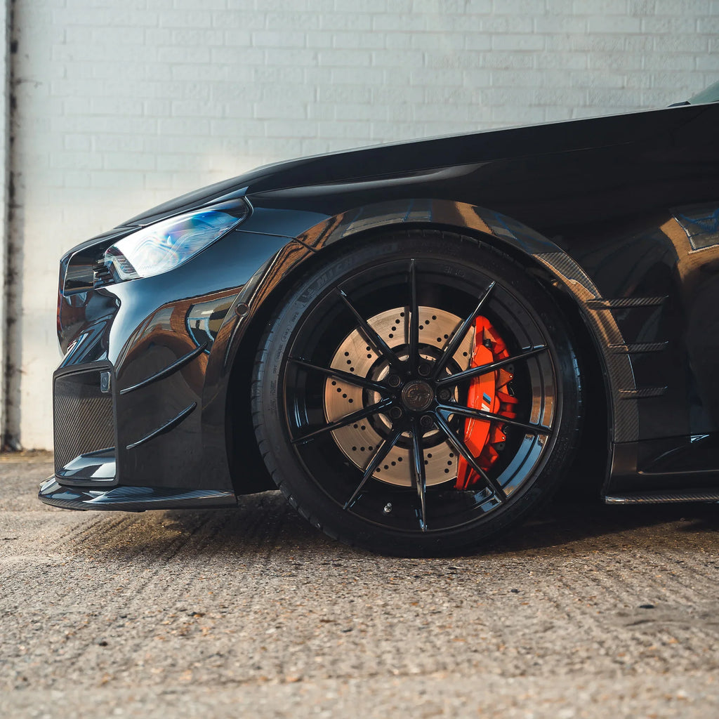 BMW M2 G87 Carbon Frontseitenabdeckungen - CT Design