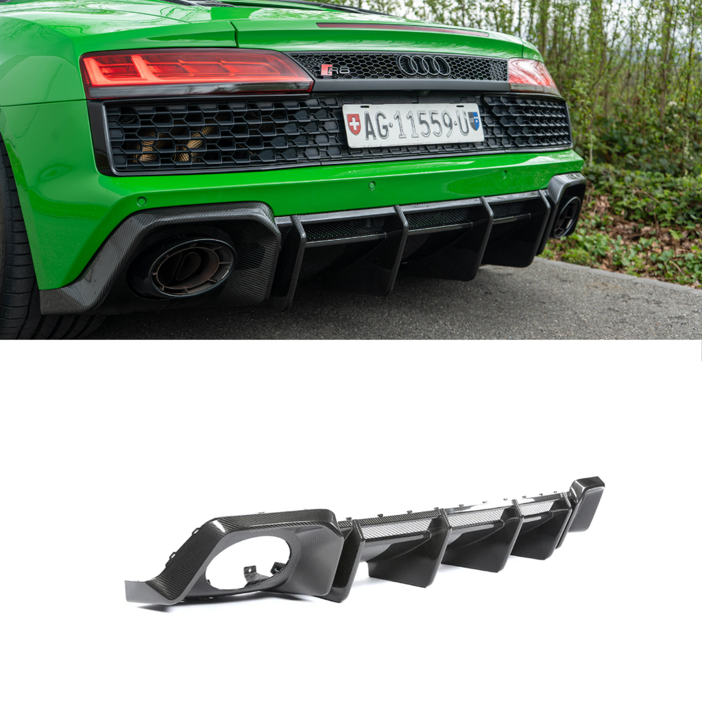 Audi R8 Facelift Carbon Heckdiffusor - CT Design